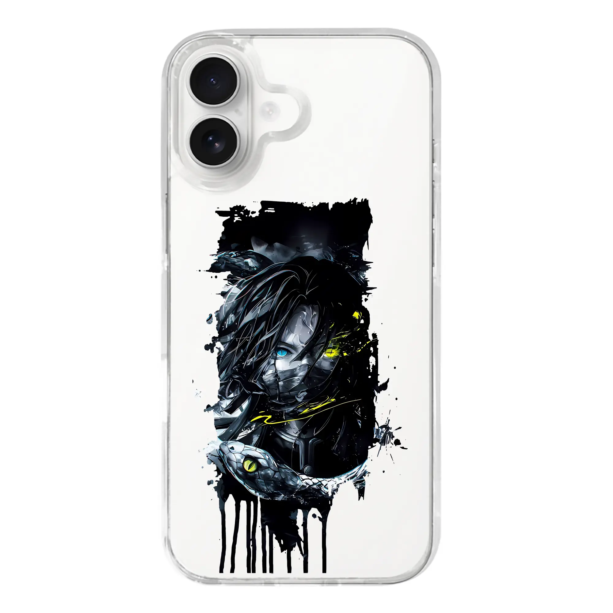 鬼滅の刃 グッズ,伊黒 小芭内 - iPhone 17シリーズ 透明スマホケース – 薄型・耐衝撃・精密フィット保護カバー